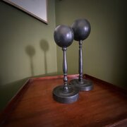 Pair Of Wig Stands 