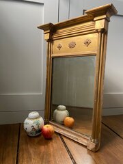 Regency gilt wood pier mirror