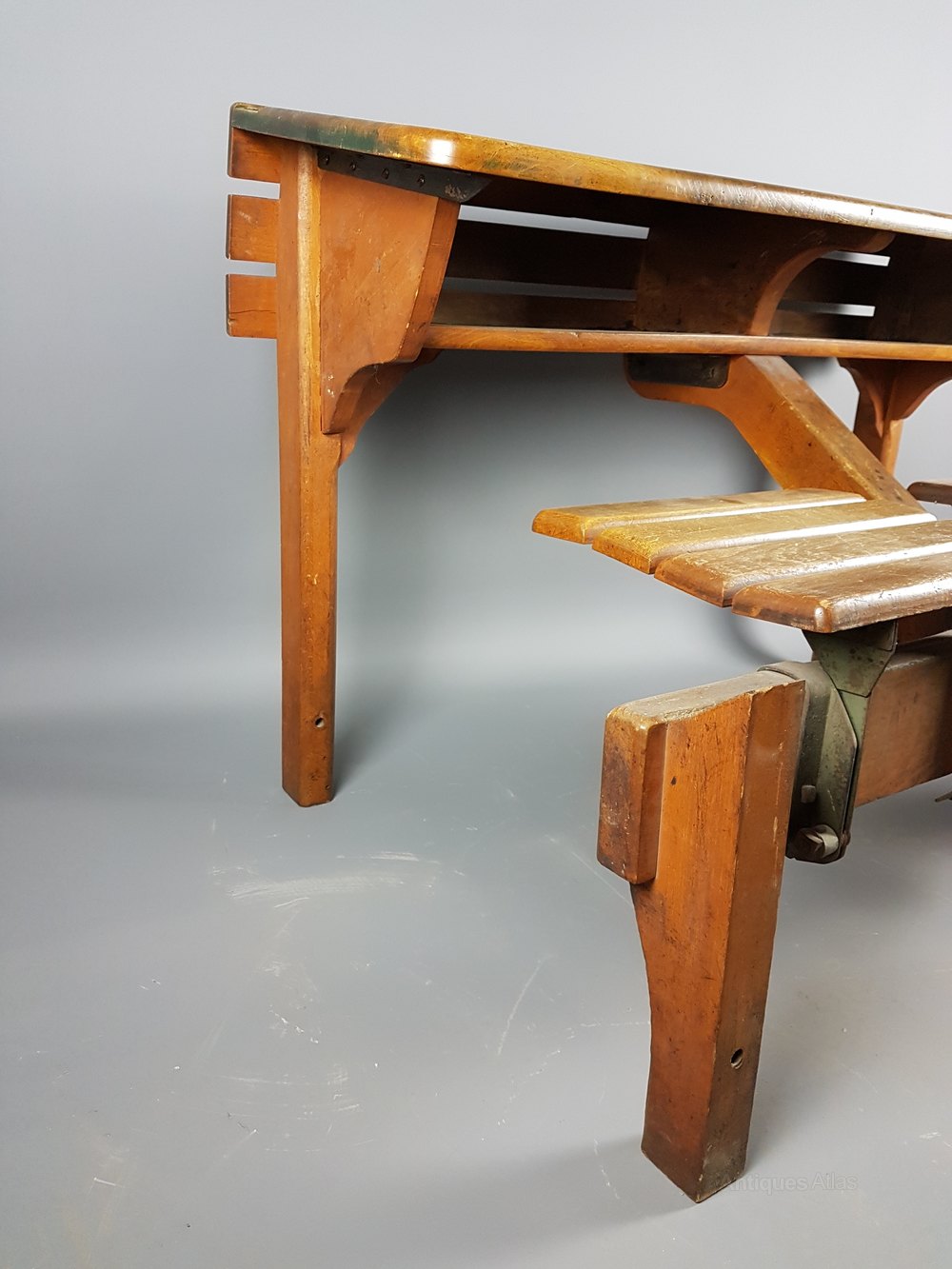 Vintage German School Desk Antiques Atlas
