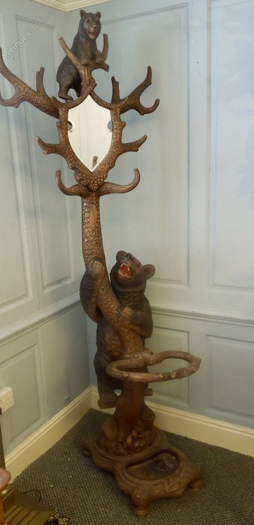 Black Forest Bear Hall Tree Antiques Atlas