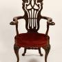Irish Desk Chair in the manner of Giles Grendey