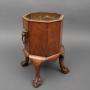 Walnut Chippendale wine bucket