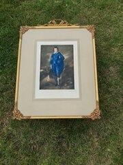 Artist Proof The Blue Boy Gainsborough - C Fitzger