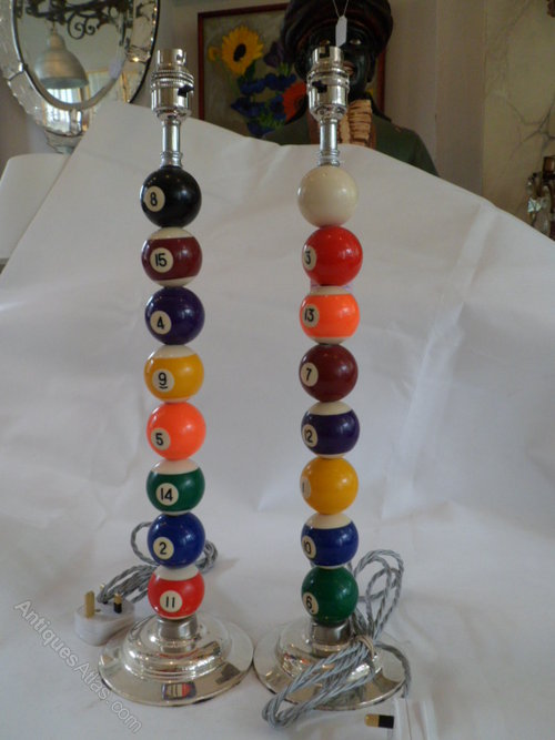 Antiques Atlas Pool Ball Lamps