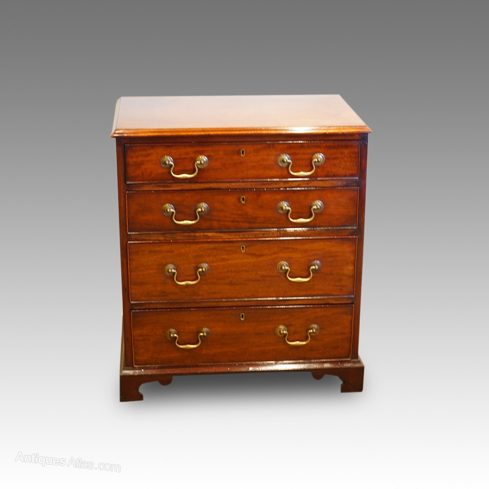Edwardian Small Mahogany Chest Antiques Atlas