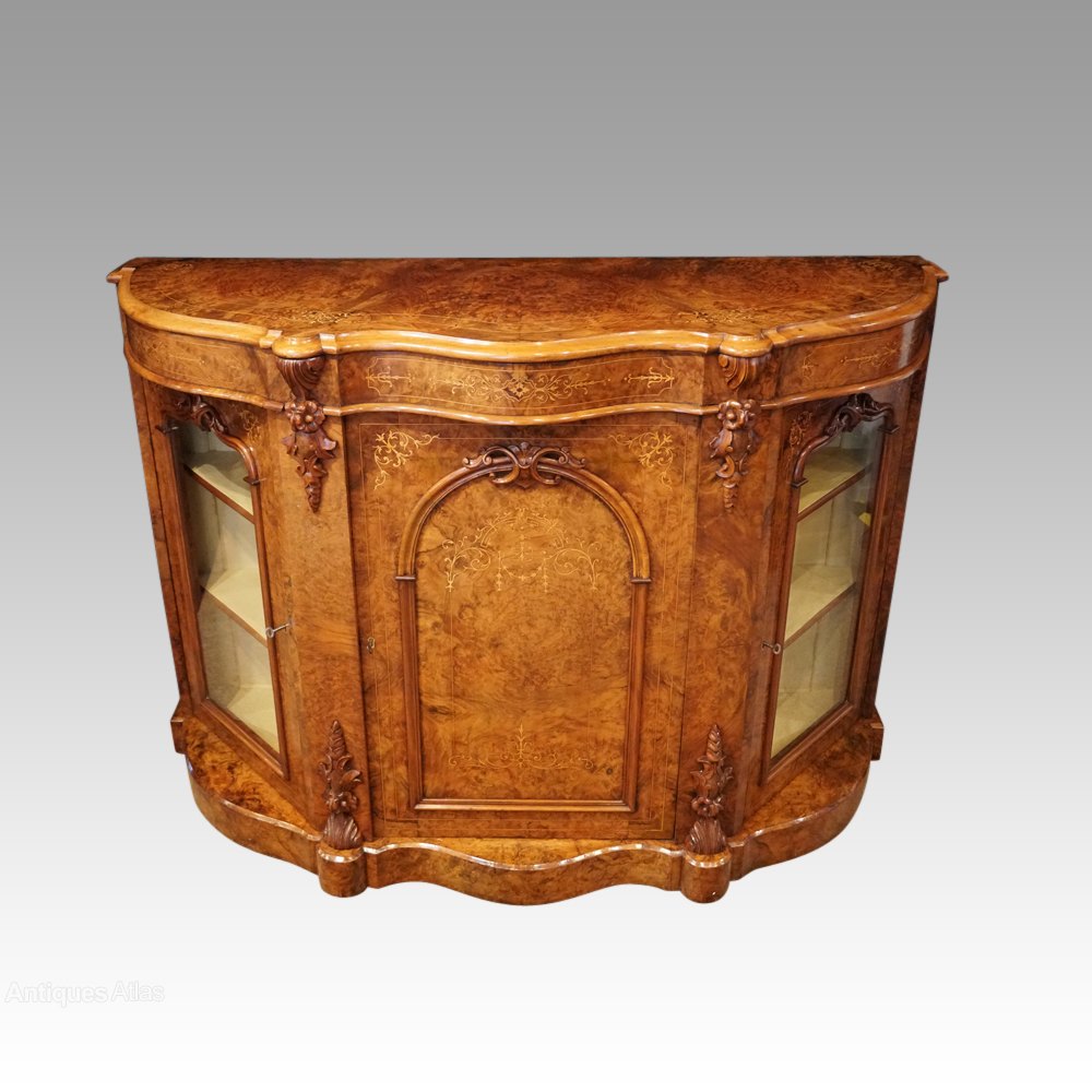 Victorian Inlaid Walnut Side Antiques Atlas