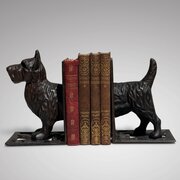 A Pair Of Mid Century Cast Iron Dog Bookends