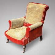 Antique Cornelius V Smith Armchair For Restoration