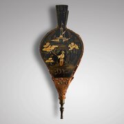 Pair Of French Bellows With Chinoiserie Decoration