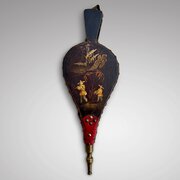Pair Of French Bellows With Chinoiserie  Musicians