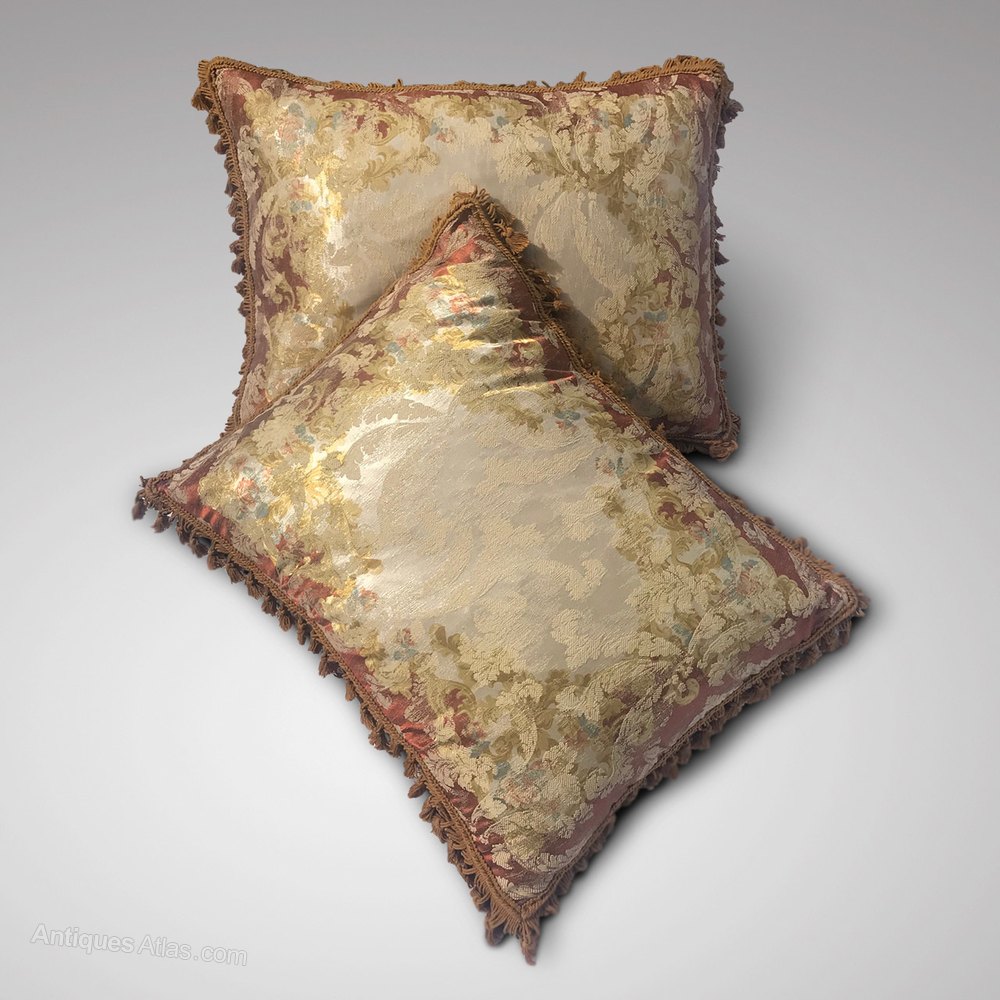 antique gold cushions