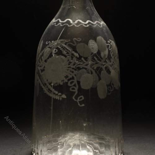 Antiques Atlas 18th C Magnum Cider Mallet Glass Decanter C1780