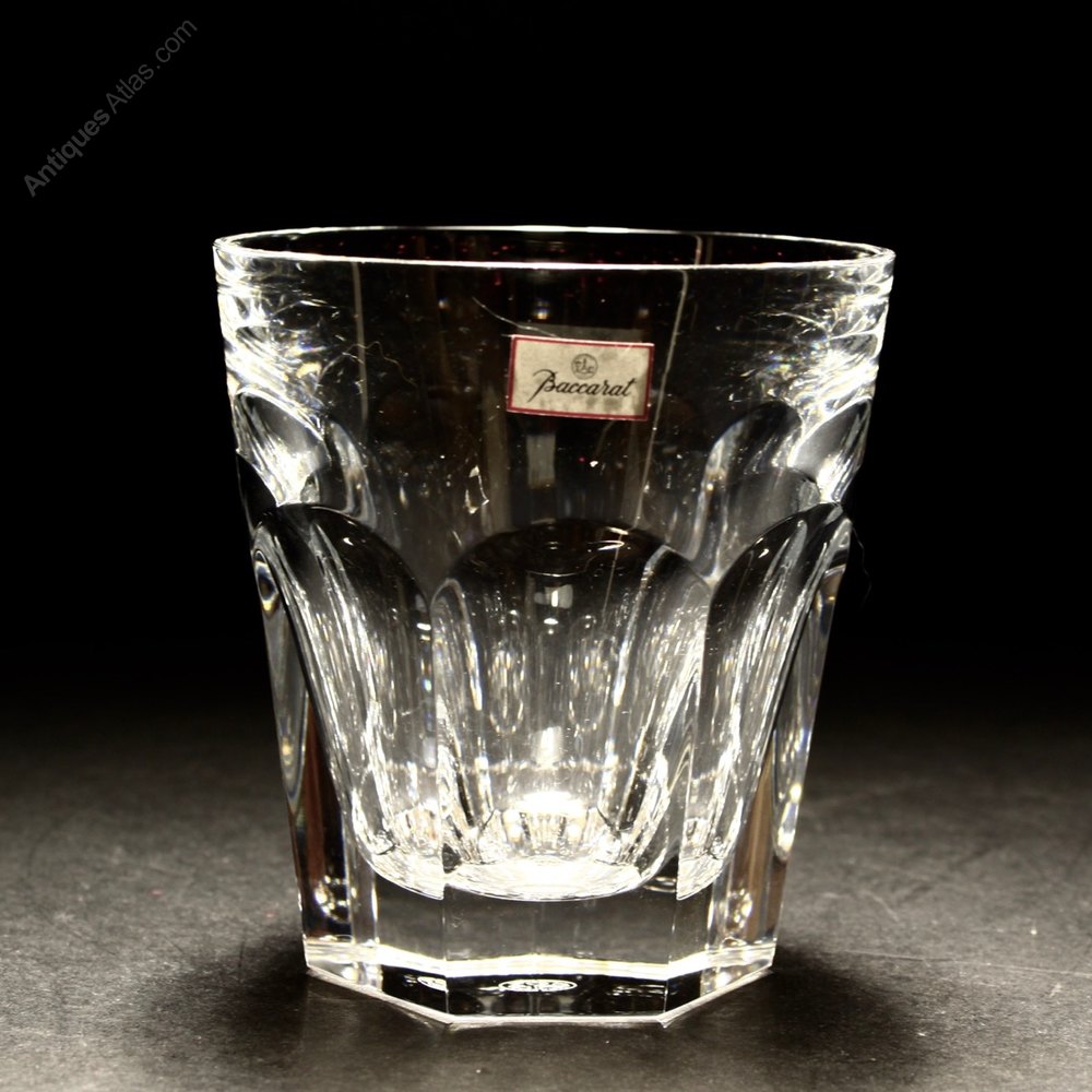 Antiques Atlas Baccarat Harcourt Set 6 Whisky Tumblers 20th C