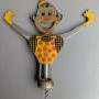  Carlo Gemelli Clown Bottle Opener Circa 1950