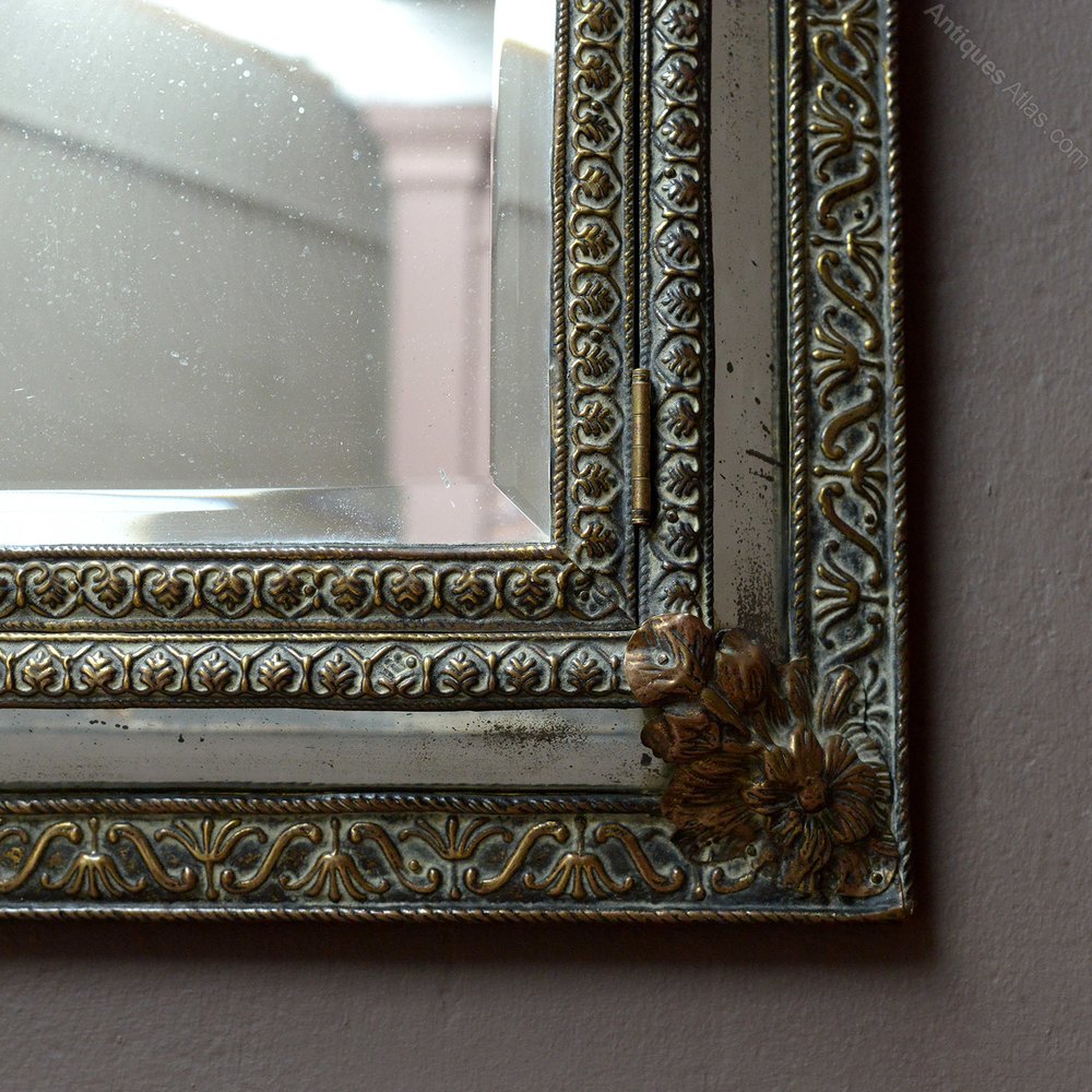 Antiques Atlas Antique Rapousse Cushion Mirror