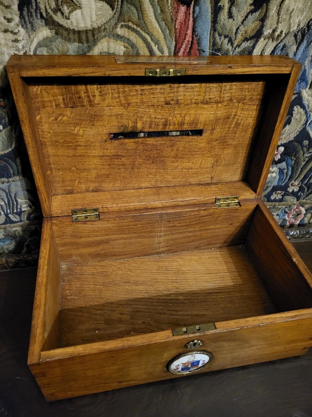 Antiques Atlas Antique Oak Mailbox / Letter Box