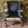 Edwardian Mahogany Wingchair
