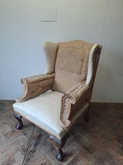 Edwardian Mahogany Wingchair