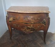 French Chinoiserie Commode By Walter Comelli