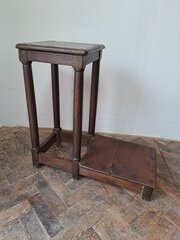 French Oak Stool (Prie-Dieu)