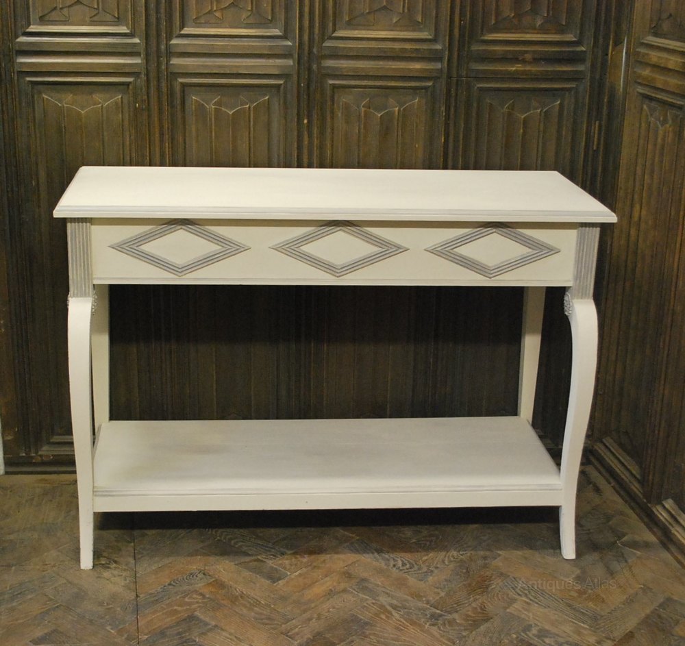 French Painted Console Table Antiques Atlas