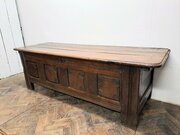 French Low Oak Coffer/ Chest