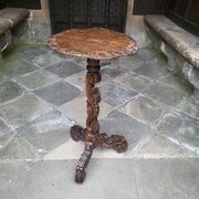Italian Carved Tripod Table