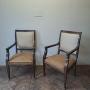 Pair of French Empire Style Armchairs