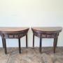 Pair of antique 19th century Chinese console table