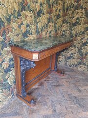 Pollard Oak Console Table By Lamb Of Manchester