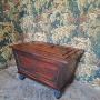 Regency Mahogany Sarcophagus Wine Cellarette