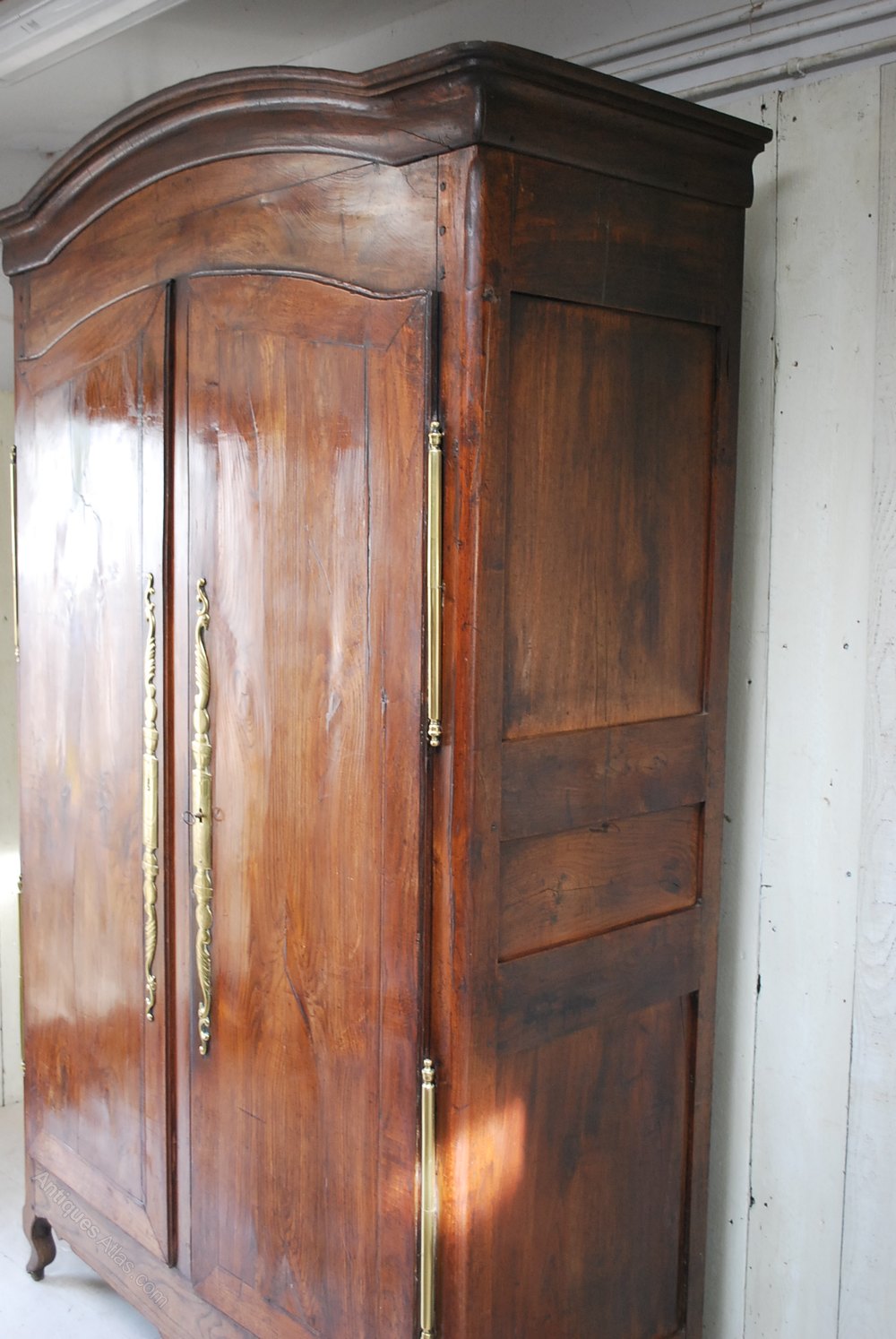 St Malo Chestnut Armoire/ House Keepers Cupboard Antiques Atlas