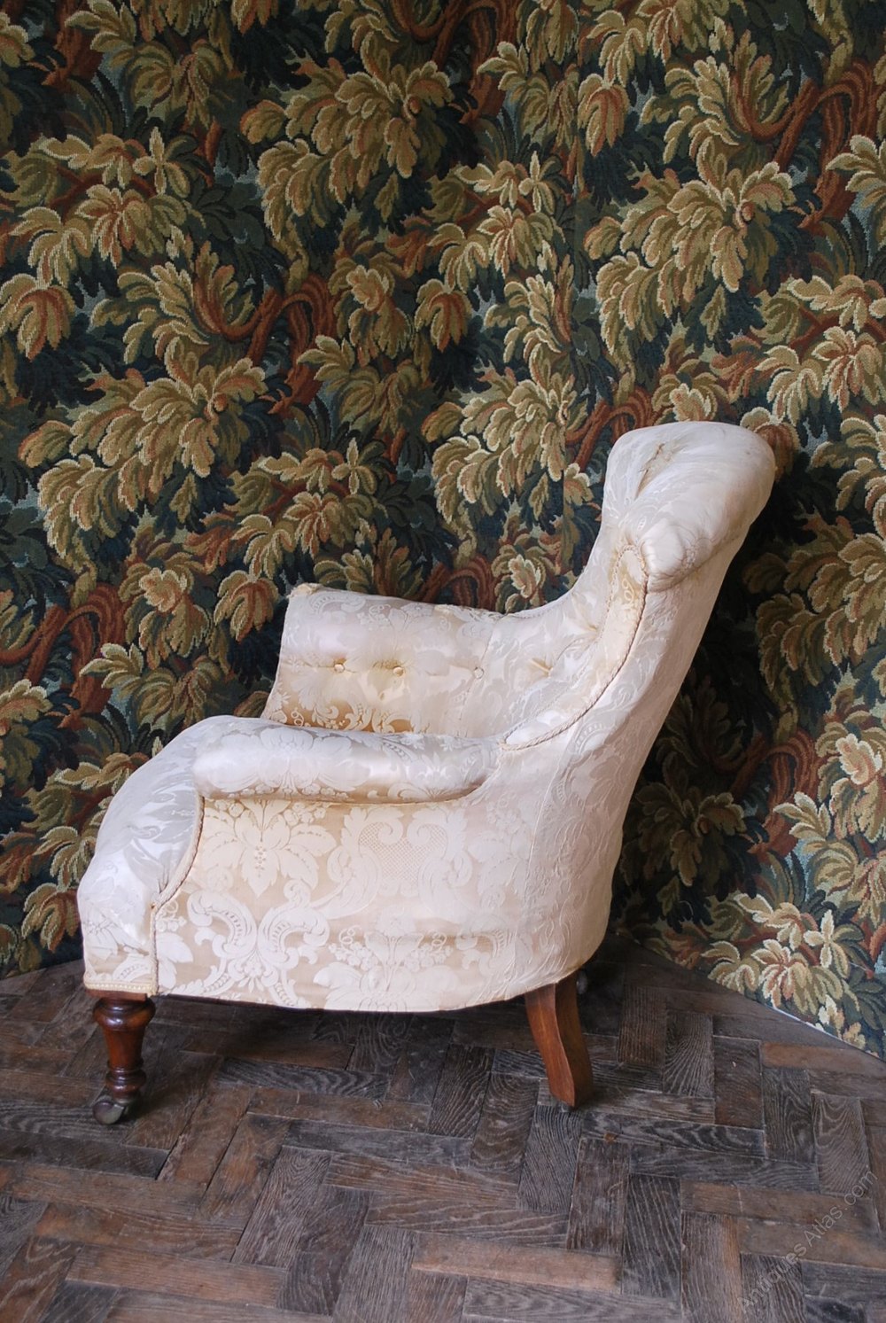 Upholstered English Armchair Antiques Atlas
