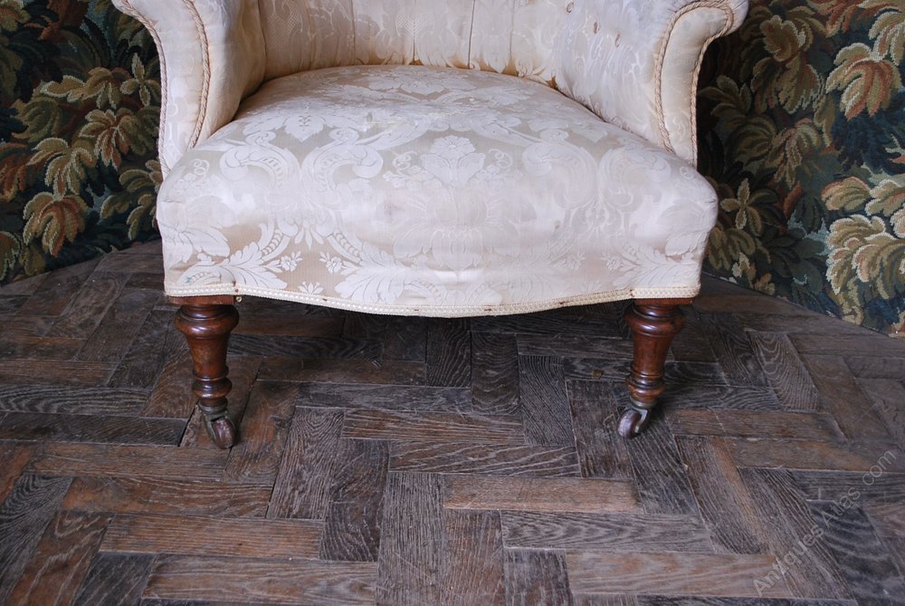 Upholstered English Armchair Antiques Atlas