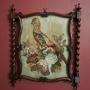 Victorian Needlework In Rosewood Frame