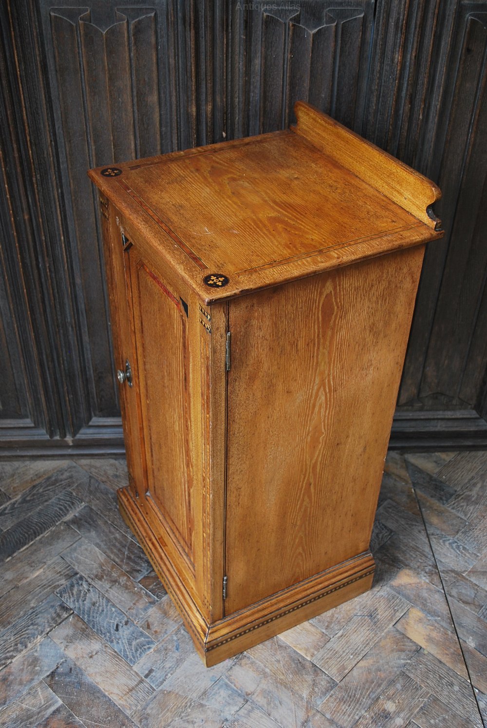 Victorian Ash Bedside Cupboard Antiques Atlas