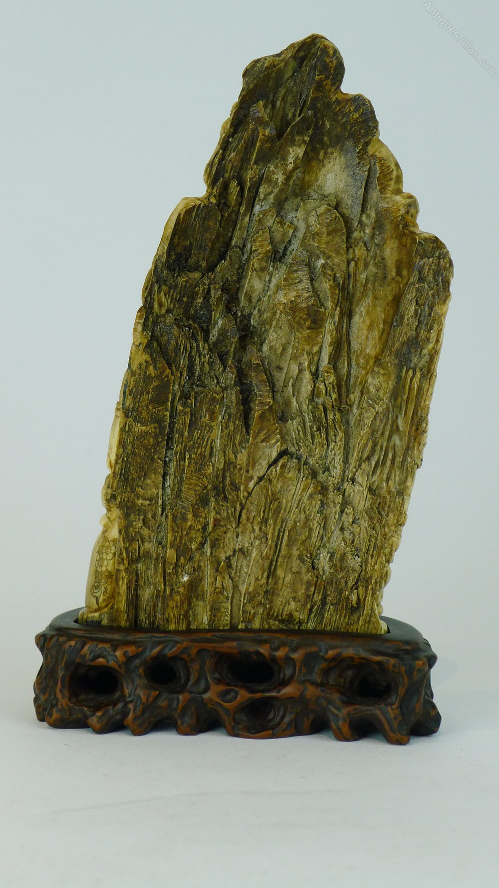 Antiques Atlas - 19th C Japanese Mammoth Tusk Ivory Okimono