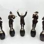  Five Antique Black Forest figures