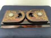 Coromandel Brass And Ceramic Book Slide