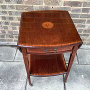 Edwardian Mahogany Inlayed Occasional Table