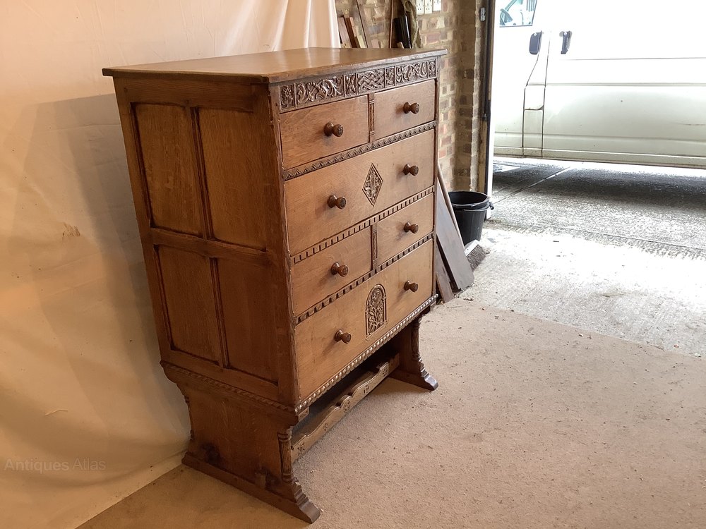 Norfolk Oak Chest On Stand Antiques Atlas