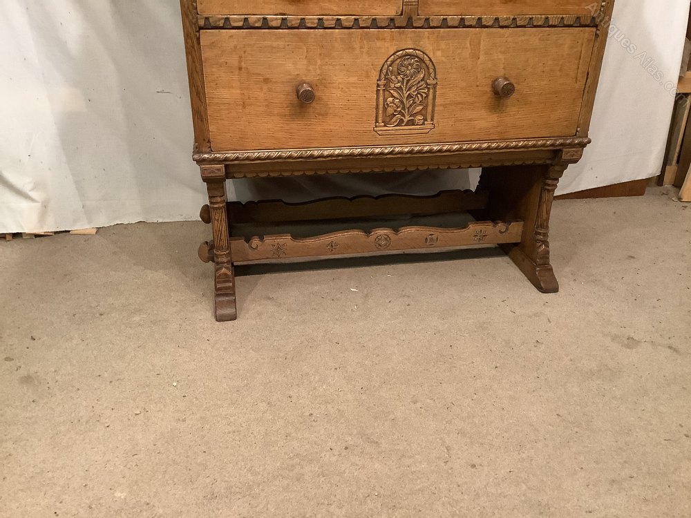 Norfolk Oak Chest On Stand Antiques Atlas