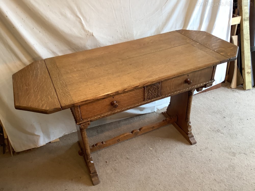 Norfolk Oak Sofa Table Antiques Atlas