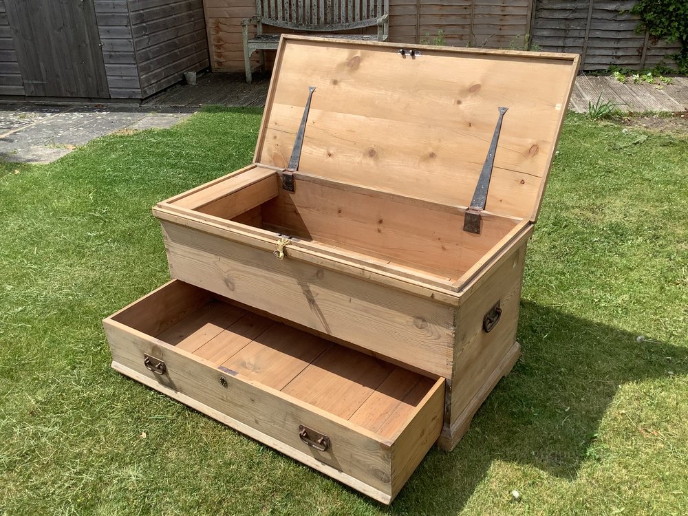 Victorian Pine Mule Chest Antiques Atlas