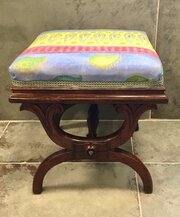 Fine Rosewood Footstool