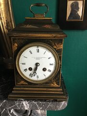 Silversmith & Goldsmiths C1900 Chinoiserie Mantel 