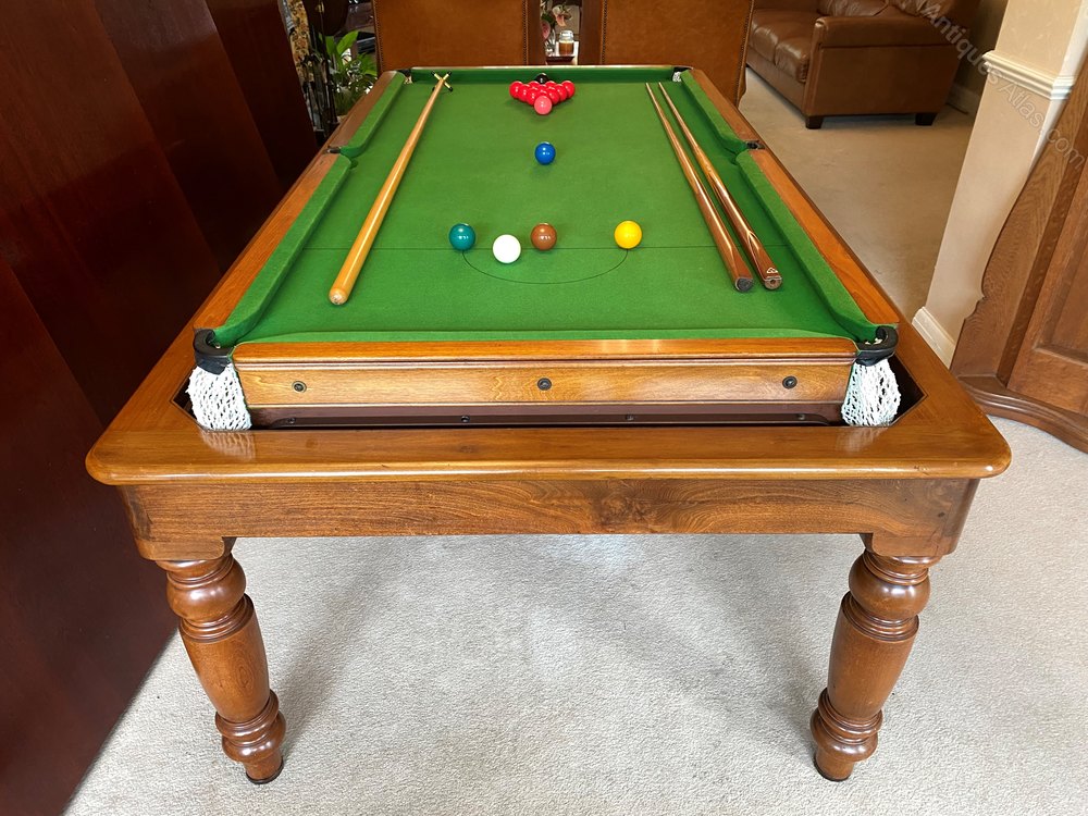 Convertible Rollover Snooker Pool Dining Table 7 X 4 - Antiques Atlas