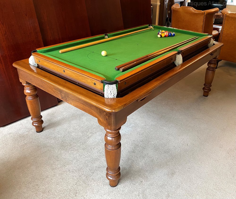 Convertible Rollover Snooker Pool Dining Table 7 X 4 - Antiques Atlas