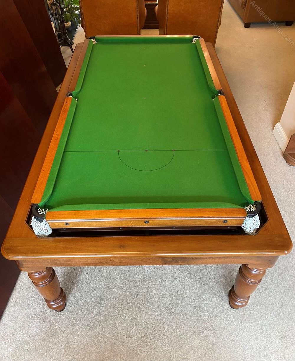 Convertible Rollover Snooker Pool Dining Table 7 X 4 - Antiques Atlas
