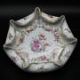 Dresden porcelain scalloped bowl, C19th, 20.5cm